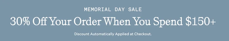 Memorial Day Promo