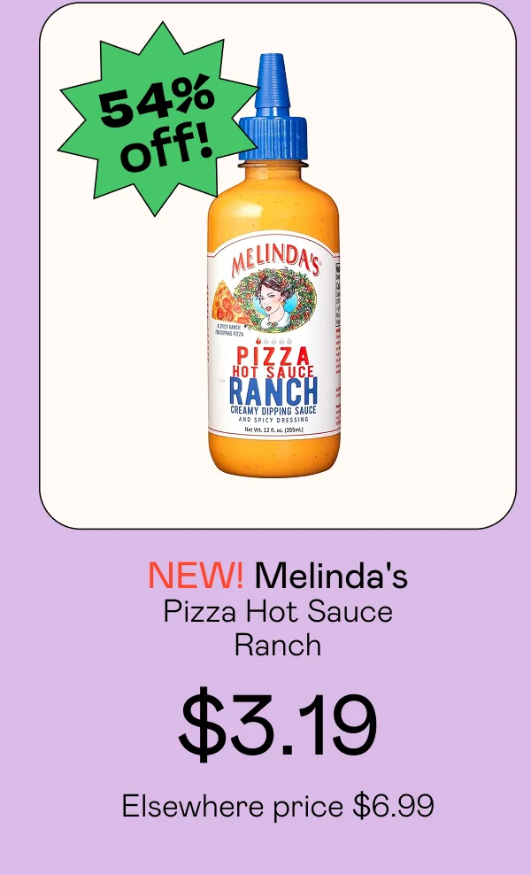 Pizza Hot Sauce Ranch