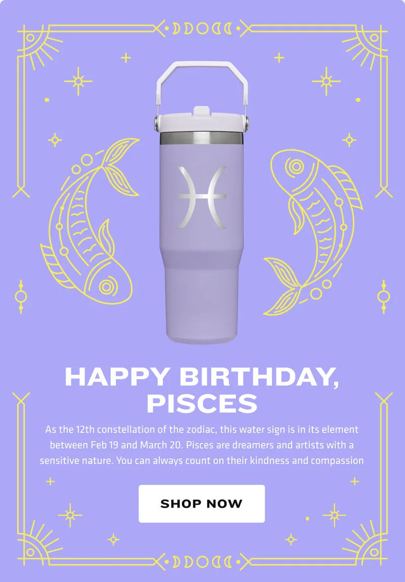 Happy Birthday, Pisces!