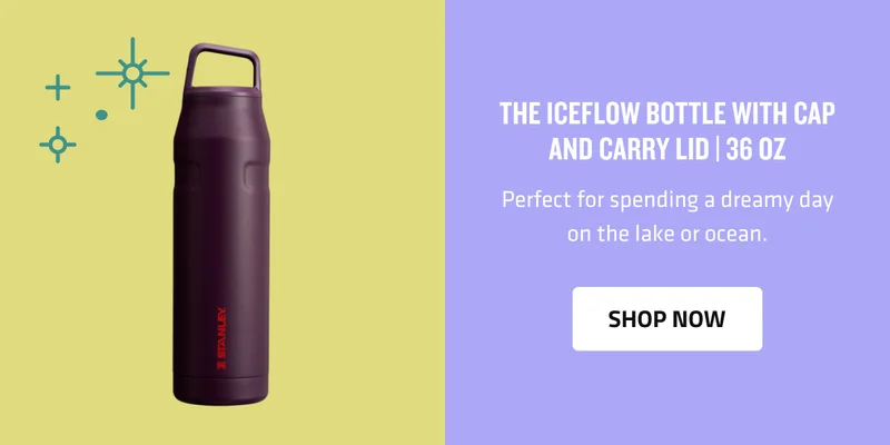The Iceflow Bottle with Cap and Carry Lid