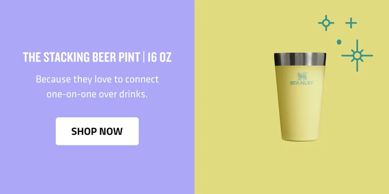 The Stacking Beer Pint | 16 oz