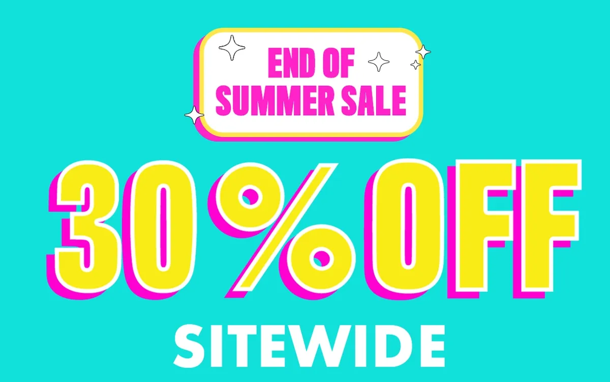 30% off sitewide