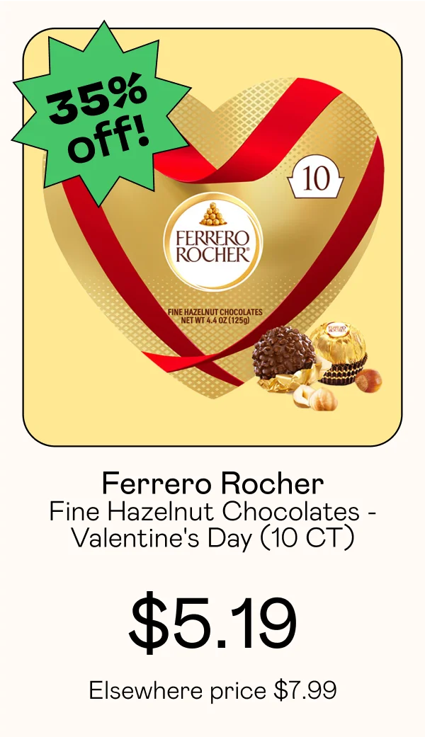 Fine Hazelnut Chocolates - Valentine's Day (10 CT)
