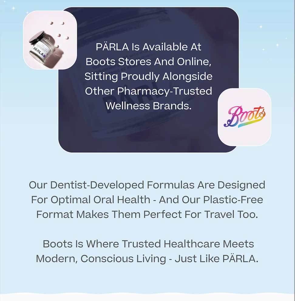 Shop PÄRLA at Boots.