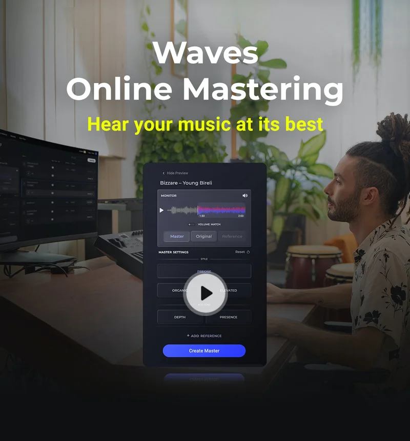 NEW! Waves Online Mastering