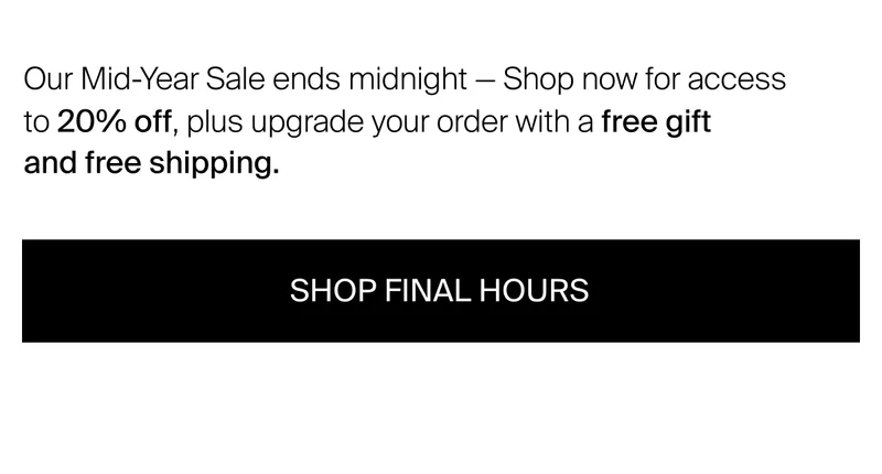 Shop final hours