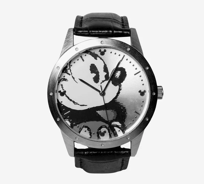 Disney Rewound Large Round Mickey Mouse Quartz Analog Watch