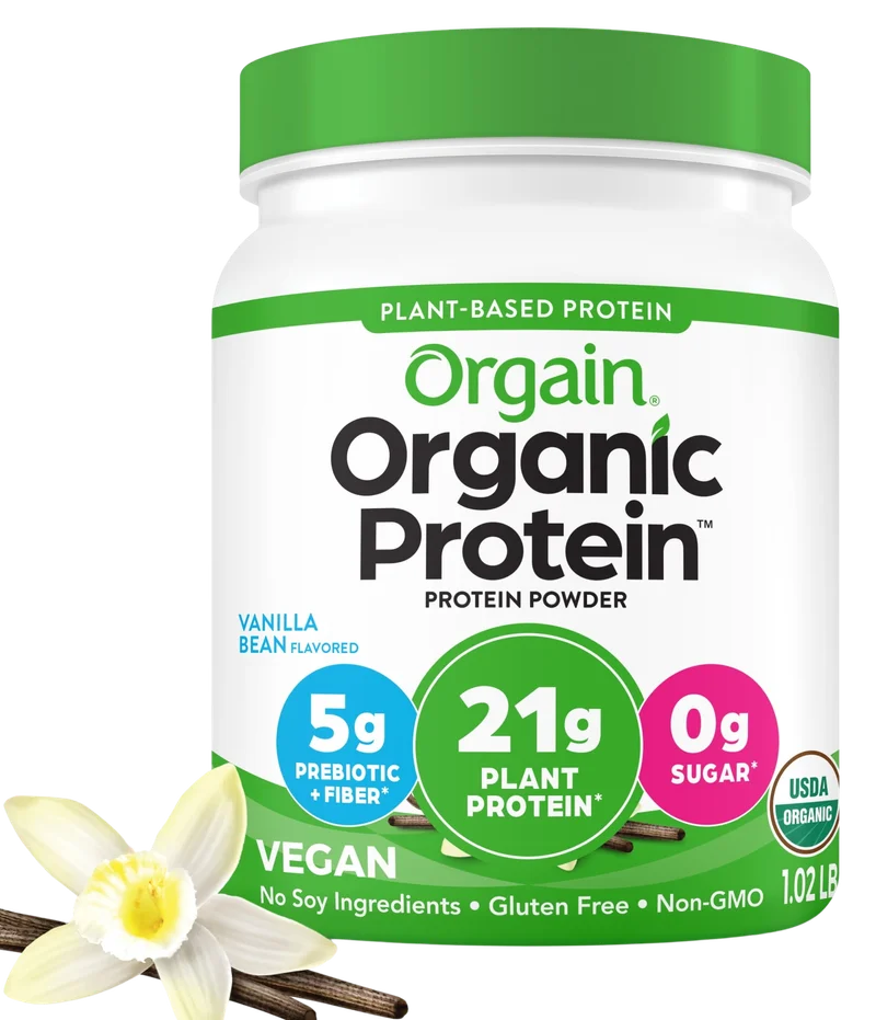 Image of Orgain Organic Vanilla Protein Powder