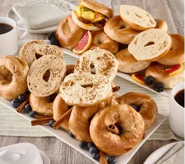 Just Bagels (24) 2oz. NYC Mini Bagels in Choice of Flavors