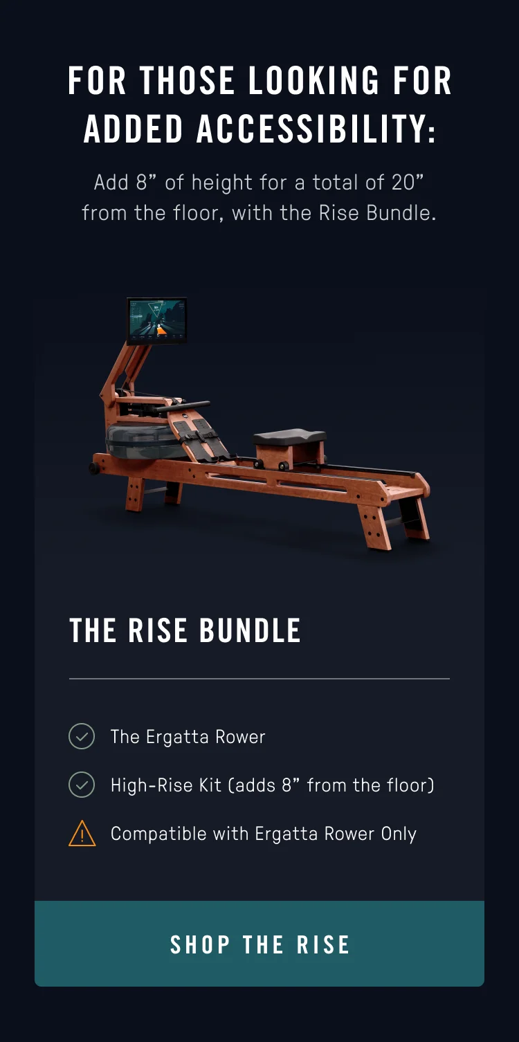 Ergatta Rise Bundle is for those looking for added accessibility