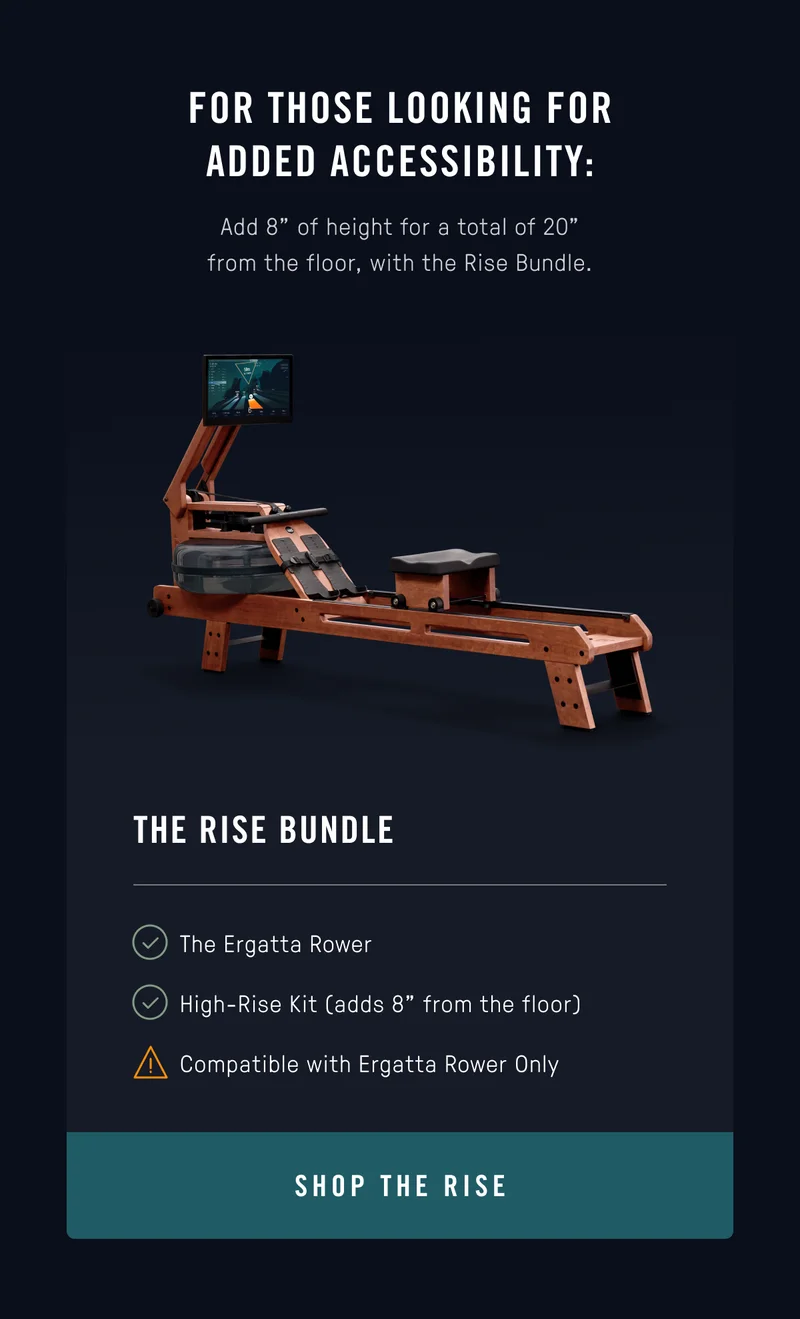 Ergatta Rise Bundle is for those looking for added accessibility