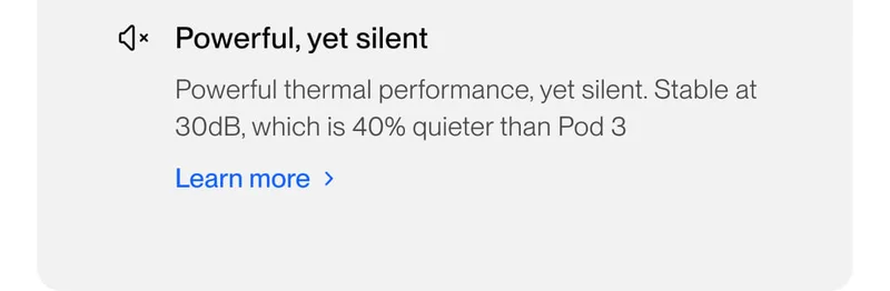 Powerful, yet silent