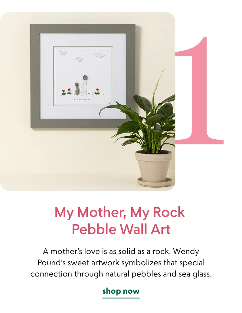 my-mother-my-rock-pebble-wall-art