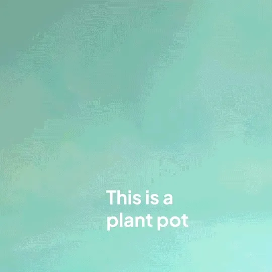 Pop Up Origami Self-Watering Pot