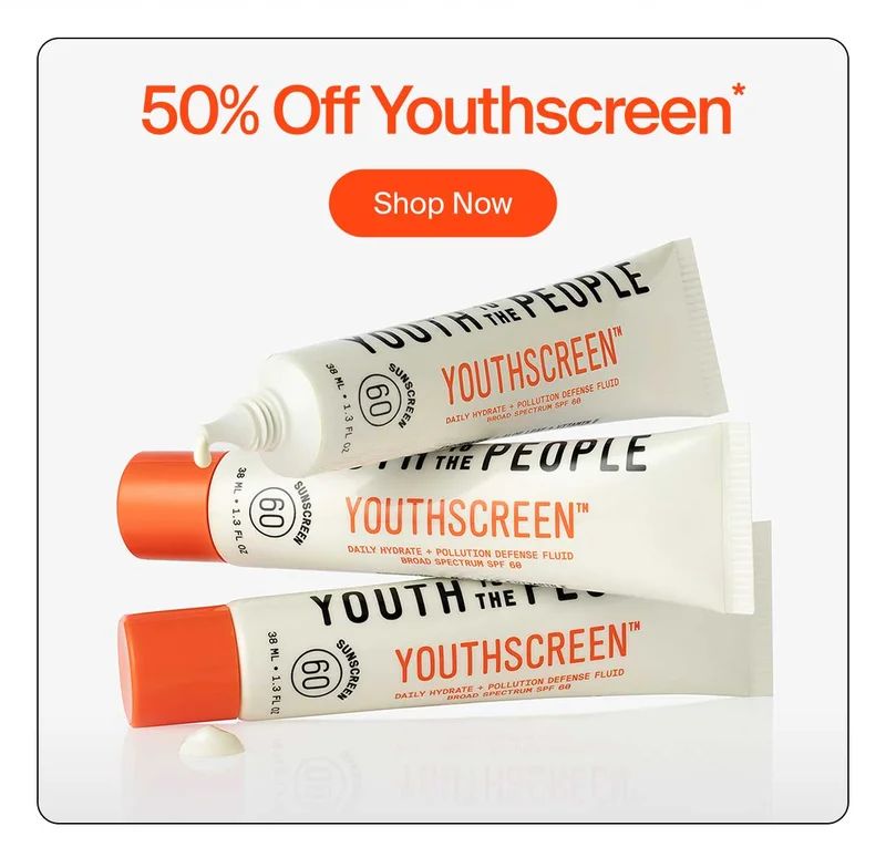 50% off youthscreen