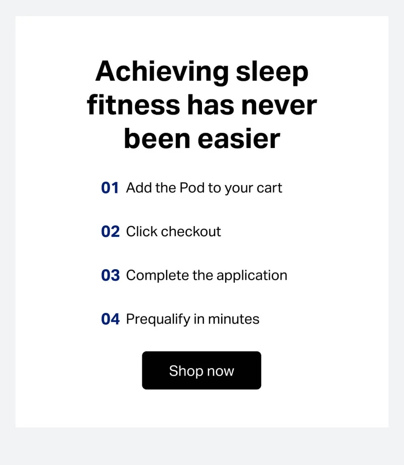 Achieving sleep fitness has never been easier