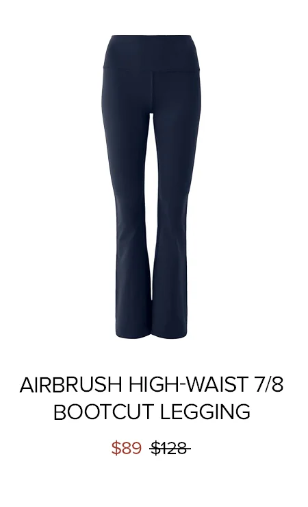 AIRBRUSH HIGH-WAIST 7/8 BOOTCUT LEGGING