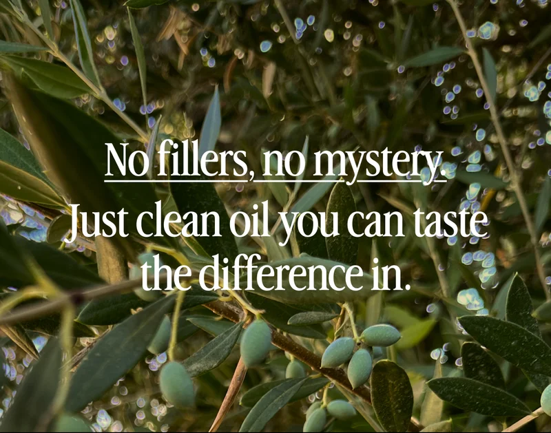 No fillers, no mystery. Just clean oil.