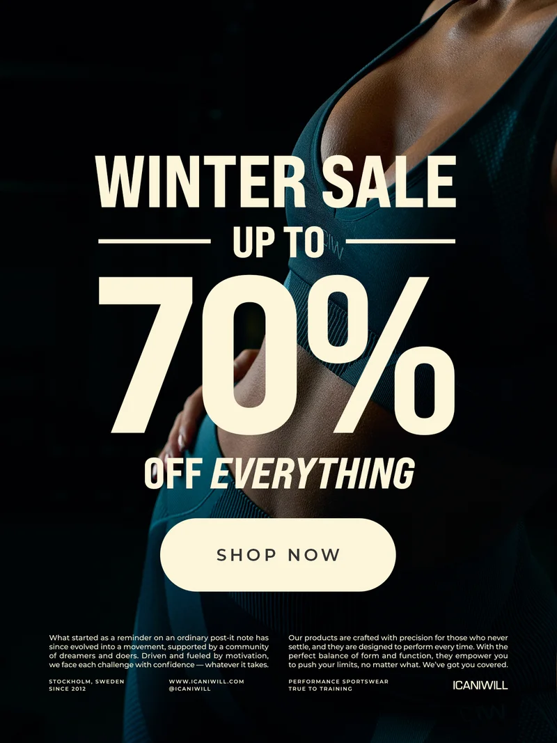 WINTER SALE IS LIVE NOW!
