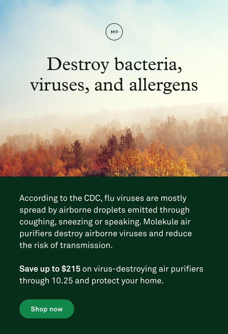 Save up to $215 on virus-destroying air purifiers