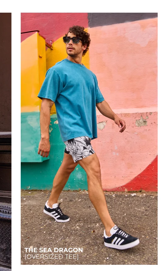 Oversized Tee: The Sea Dragon