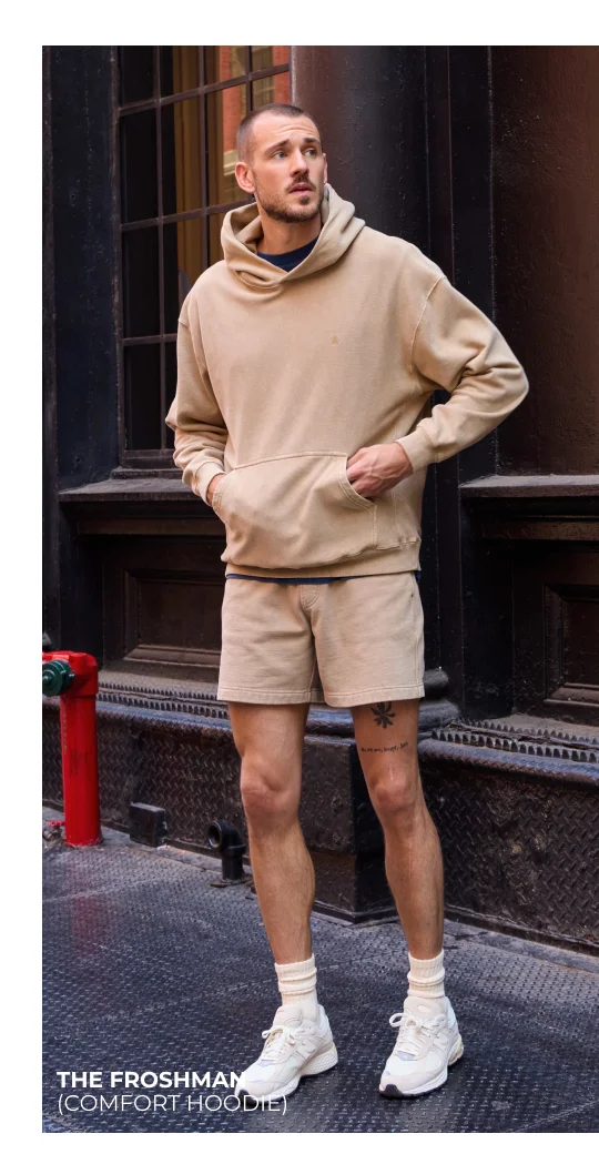 Comfort Hoodie: The Froshman