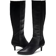 EPIC2 Kitten Heel Tall Boot