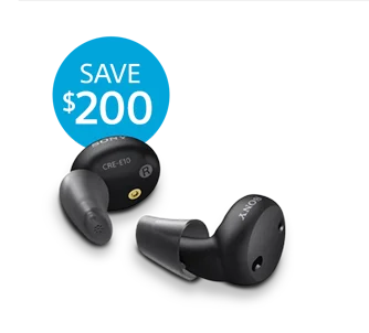 Save $200: E10 Self-Fitting OTC Hearing Aids²