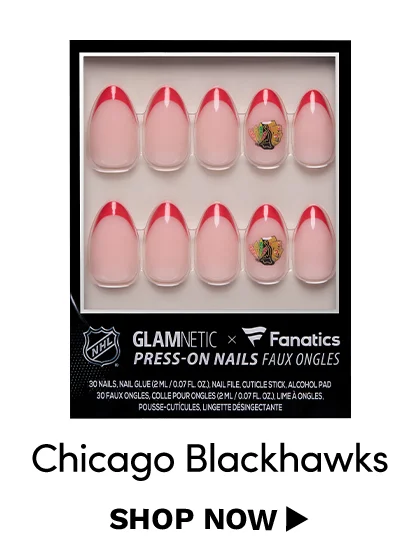 Chicago Blackhawks Press-On Nail Set