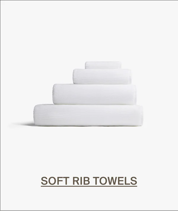Soft Rib Towels