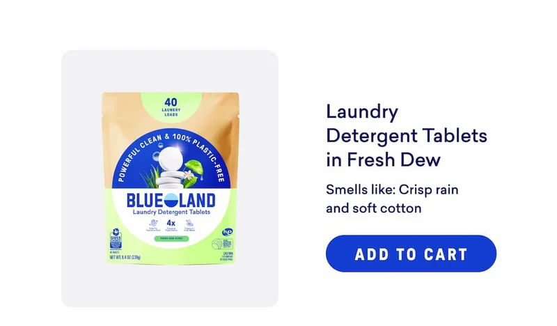 Shop Laundry Detergent Tablets in Fresh Dew!