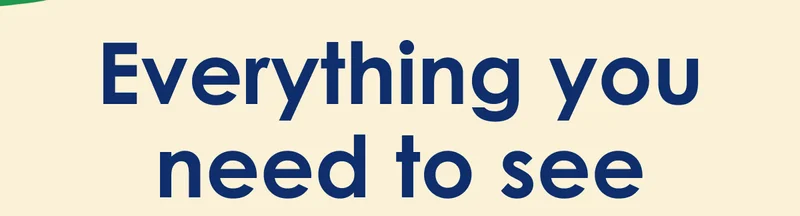 Everything you need to see