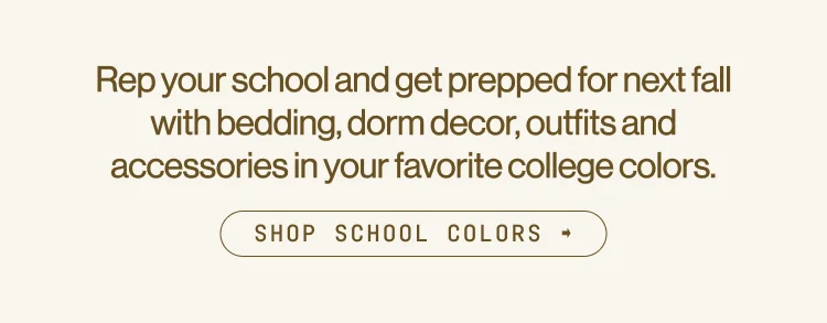 SHOP SCHOOL COLORS