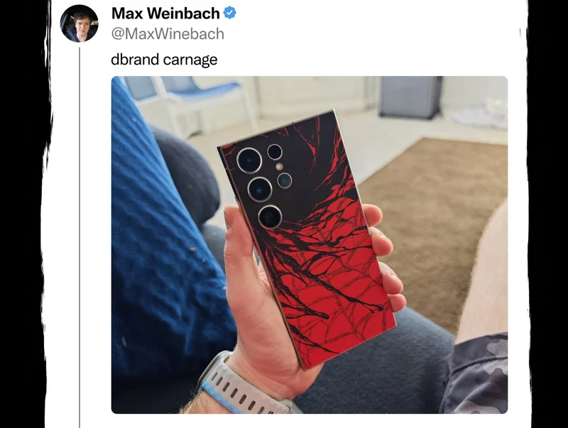 Max Weinbach on Twitter: "dbrand carnage"