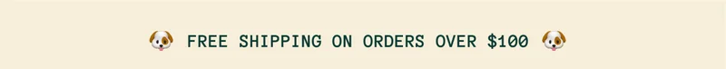 Free Shipping On Orders Over $100