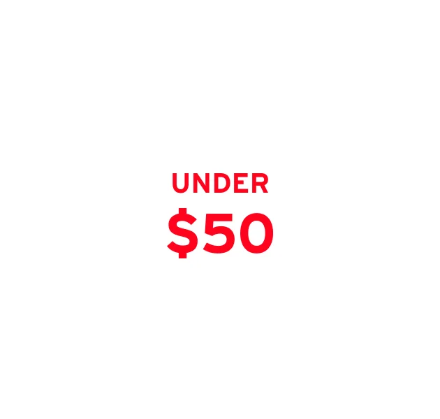 UNDER $50