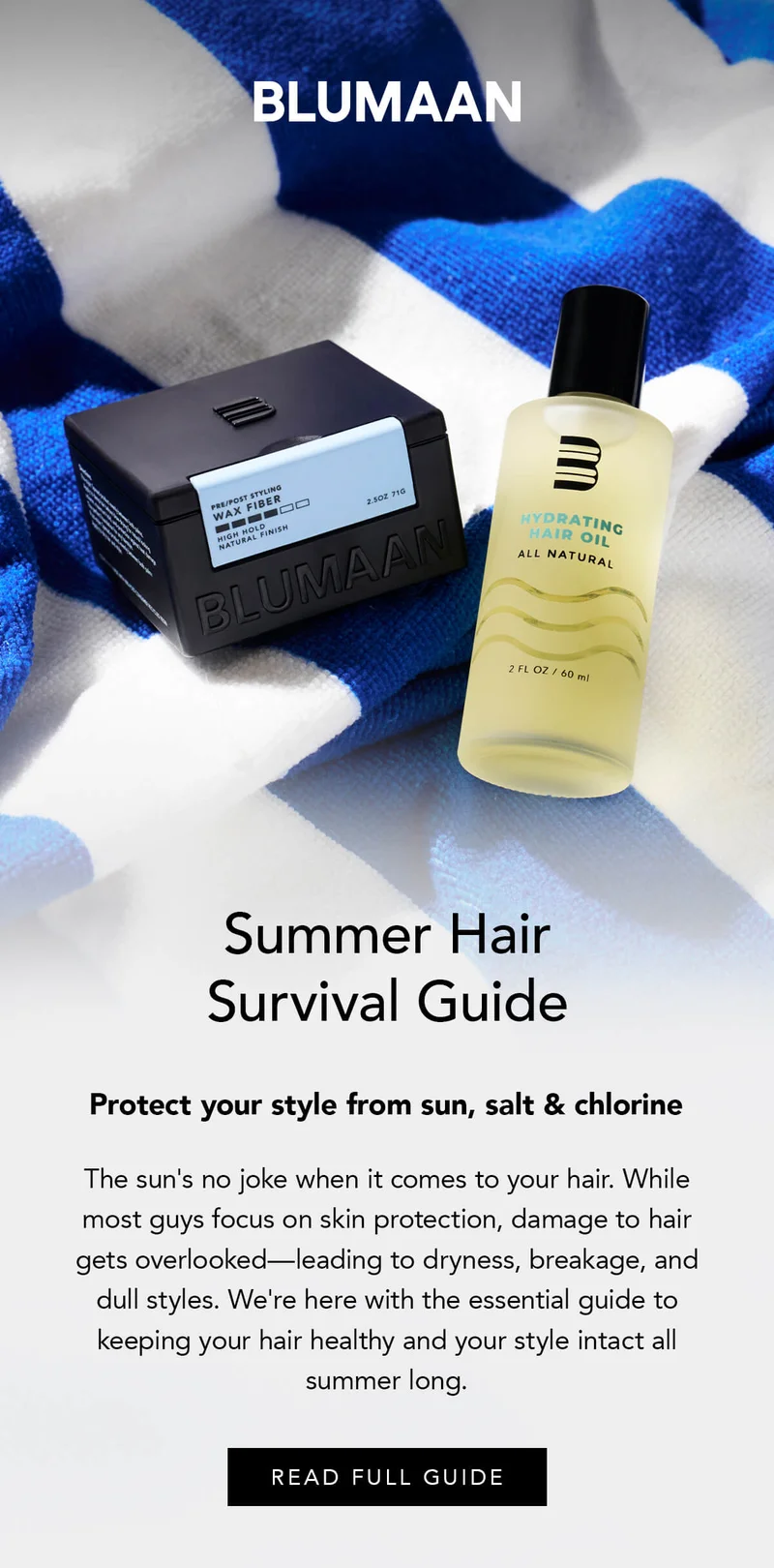 Summer Hair Survival Guide - Protect your style from sun, salt & chlorine