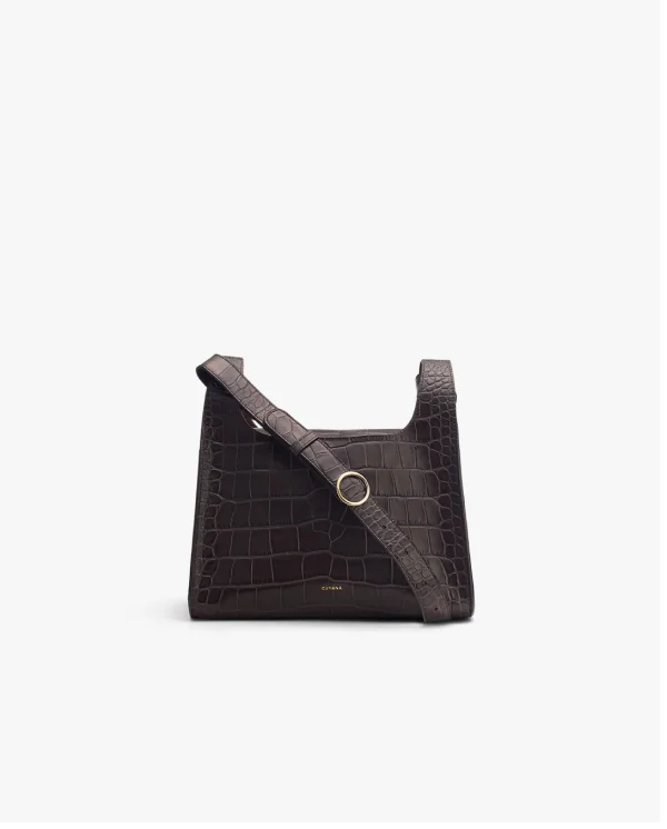 Double Loop Bag (Croco)
