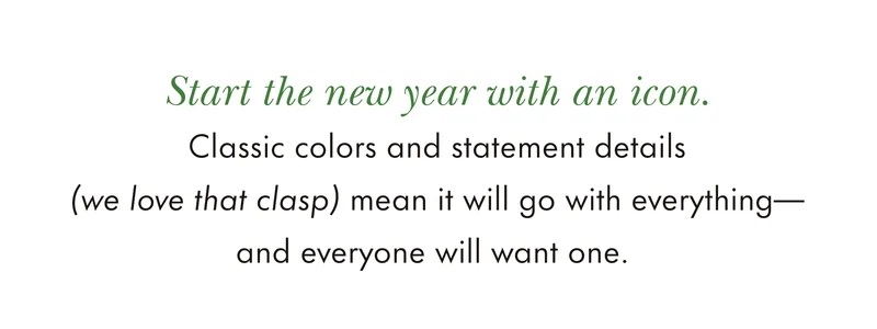 Start the new year with an icon.