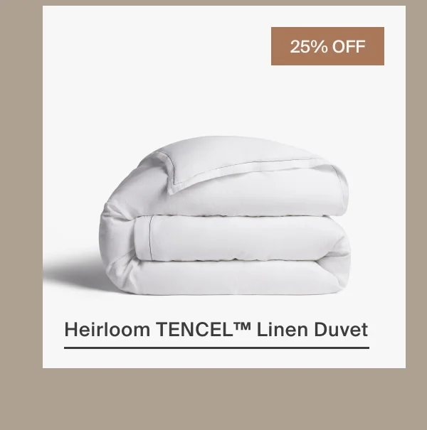 Heirloom TENCEL™ Linen Duvet Cover