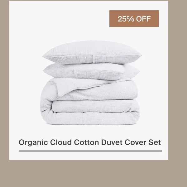 Organic Cloud Cotton Duvet Cover Set