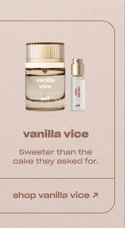 vanilla vice Sweeter than the cake they asked for.