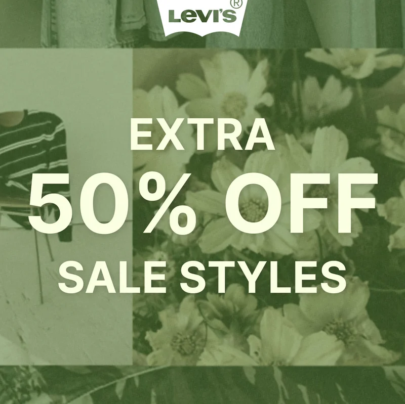 EXTRA 50% OFF SALE