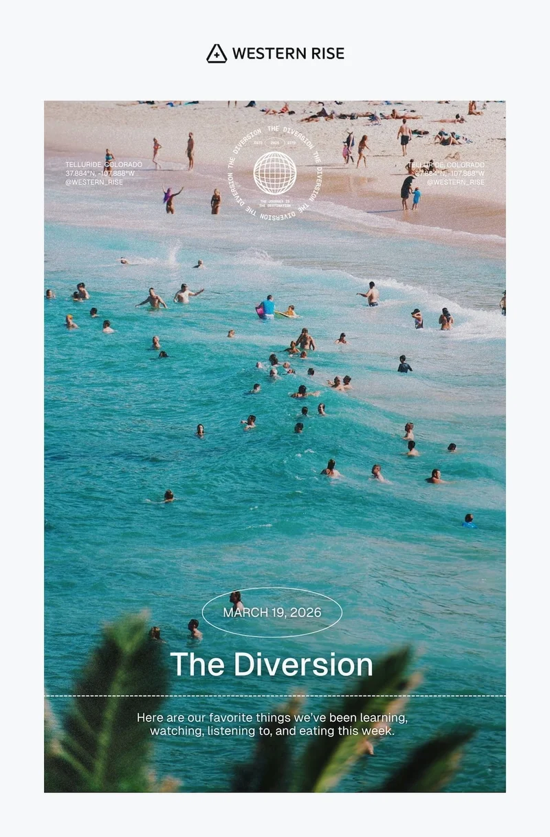 The Diversion: March 19, 2026
