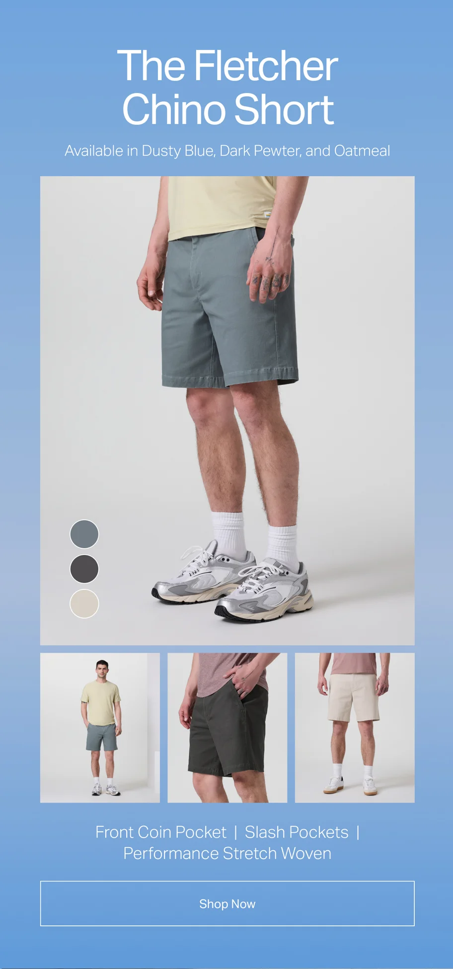 The Fletcher Chino Short