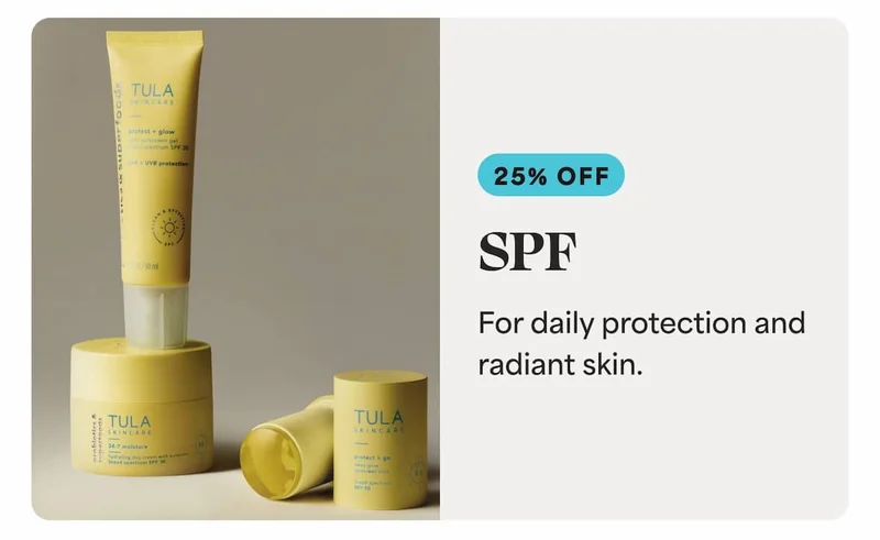 SPF For daily protection and radiant skin.