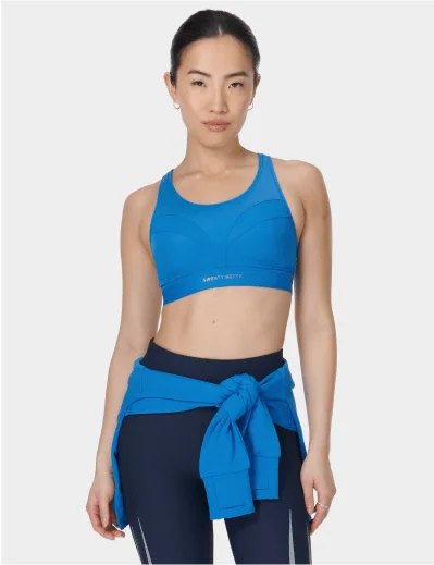 Power Pro Running Bra in Tidal Blue Power Pro Running Bra in Tidal Blue
