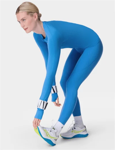 Power Leggings in Tidal Blue Power Leggings in Tidal Blue