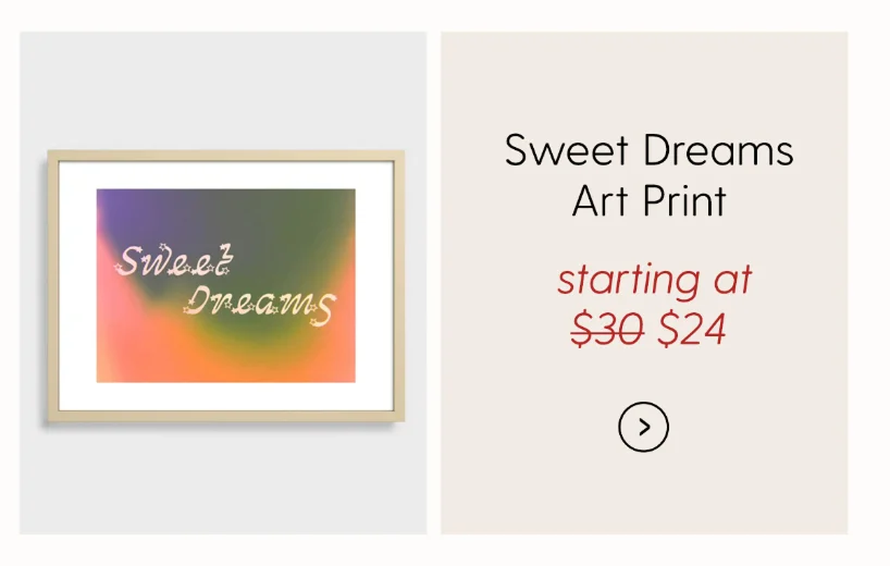 Sweet Dreams Art Print
