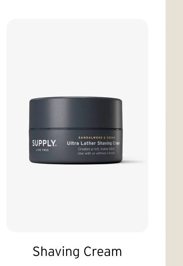 SUPPLY Shaving Cream